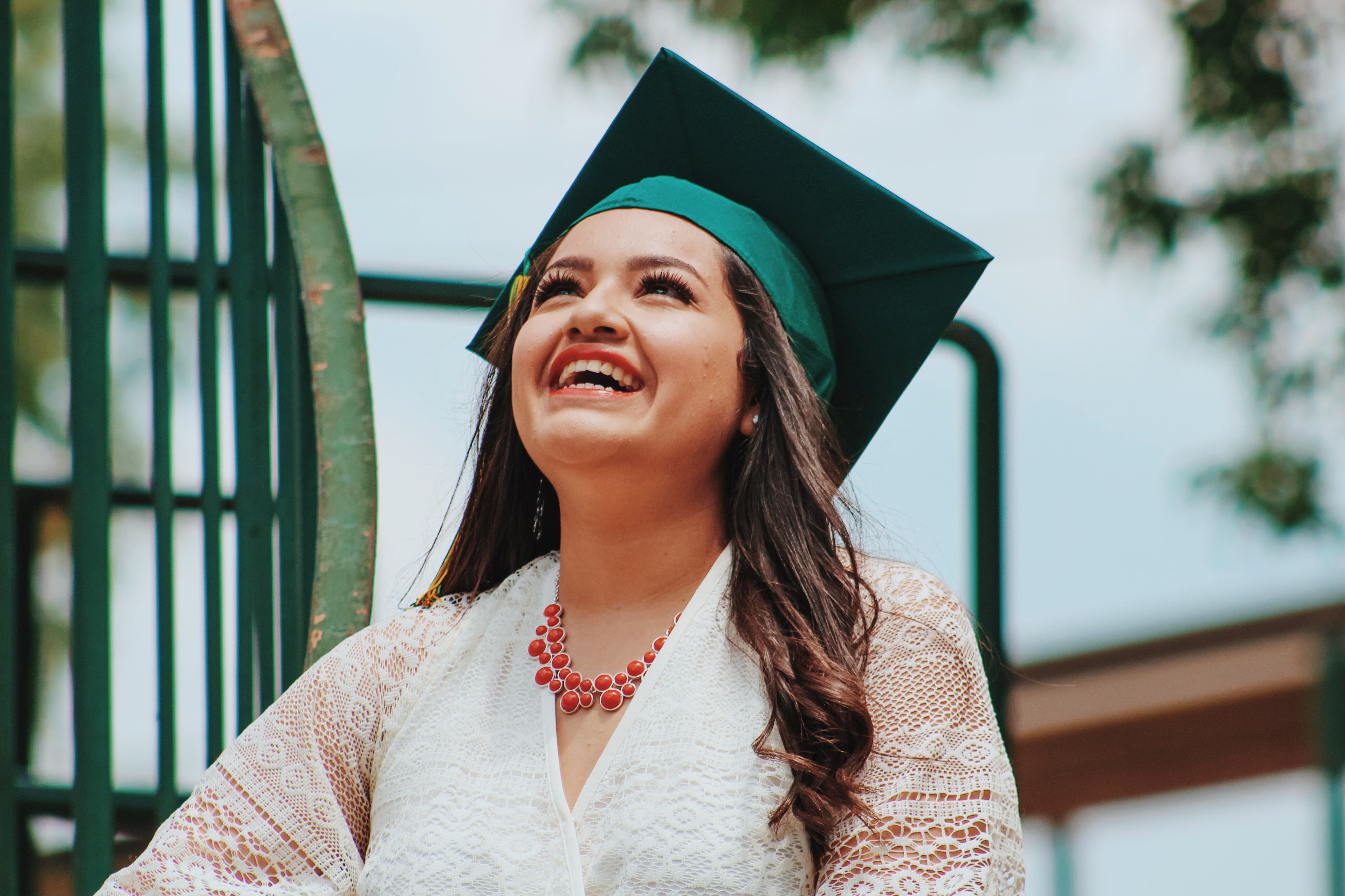 Student graduating